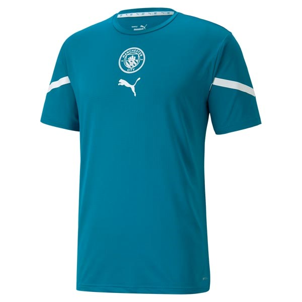 Thailand Trikot Manchester City Pre-Match 2021-2022 Blau Günstige Fußballtrikots